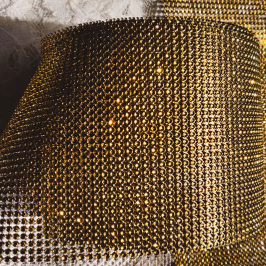 Mesh Ribbon - 32 Line - Golden