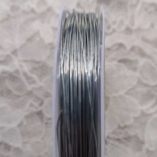 Beading Wire - 0.4 - Silver