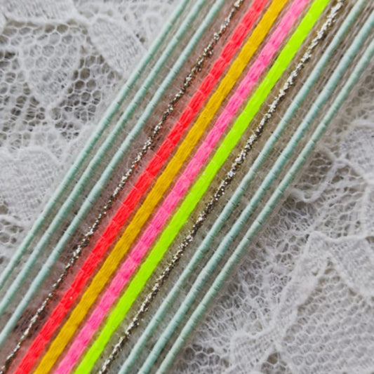 Faux Jute Neon - Green