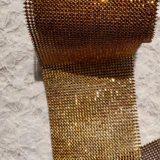 Mesh Ribbon - 32 Line - Golden