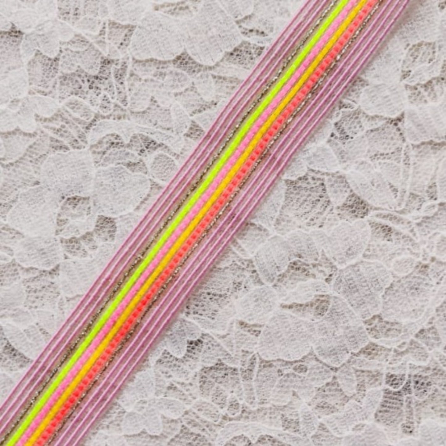 Faux Jute Neon - Pink