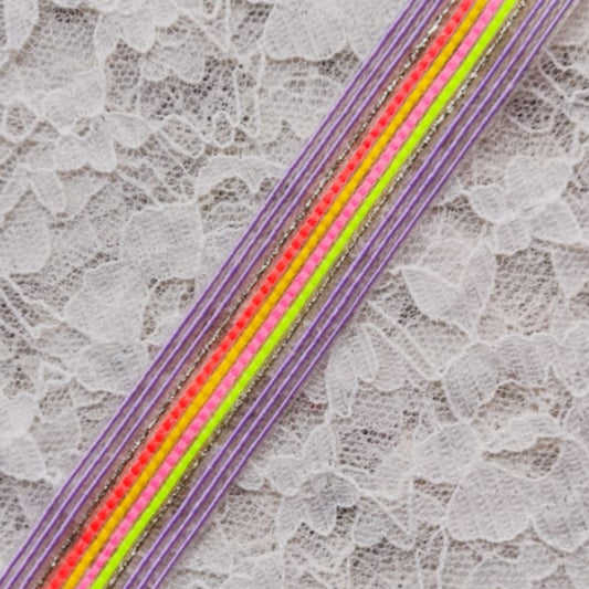 Faux Jute Neon - Purple