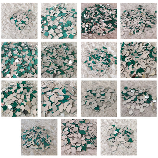 Kit 26 - Mirror Kit for Lippan Art - 15 Shapes (1650 pcs)