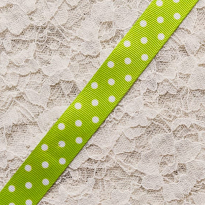 Polka Dot - Leaf Green